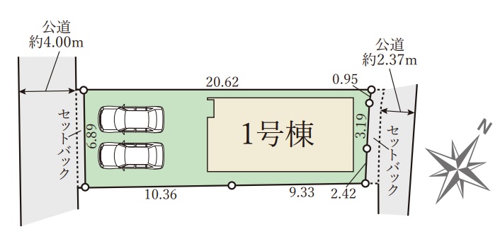 大津市栗林町　1期1号棟